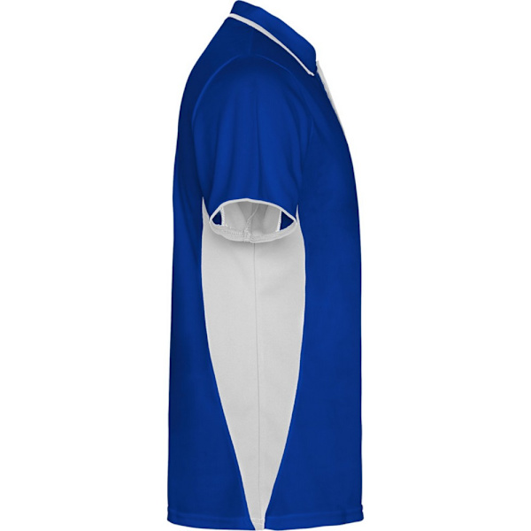 Roly Unisex Vuxen Montmelo Kortärmad Sportpolotröja XL R Royal Blue/White XL