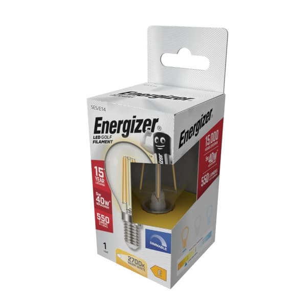 Energizer E14/SES LED Golf-lampa En Storlek Vit White One Size