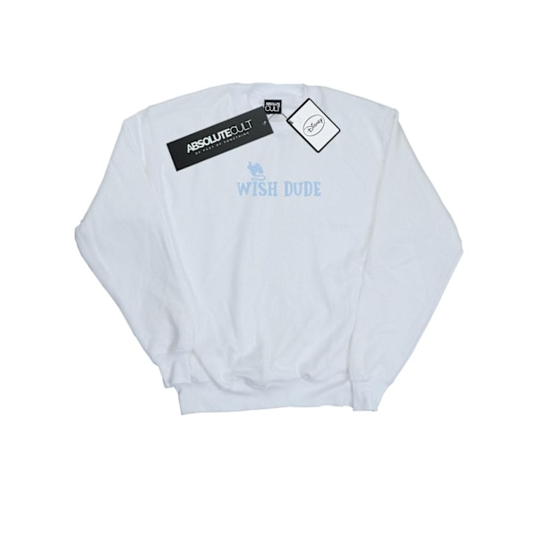 Disney Girls Aladdin Wish Dude Sweatshirt 12-13 år Vit White 12-13 Years