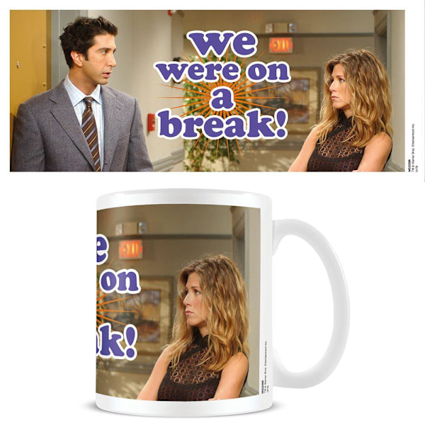 Friends We Were On A Break Mug En Storlek Flerfärgad Multicoloured One Size