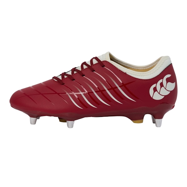 Canterbury Herr Phoenix 2.0 Team Soft Ground Rugby Skor 12 UK Red 12 UK