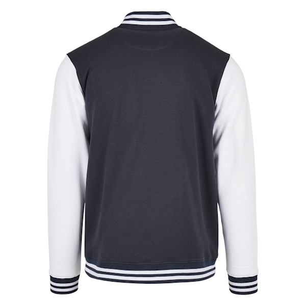 Bygg ditt varumärke Herr Basic College Jacka 4XL Marinblå/Vit Navy/White 4XL