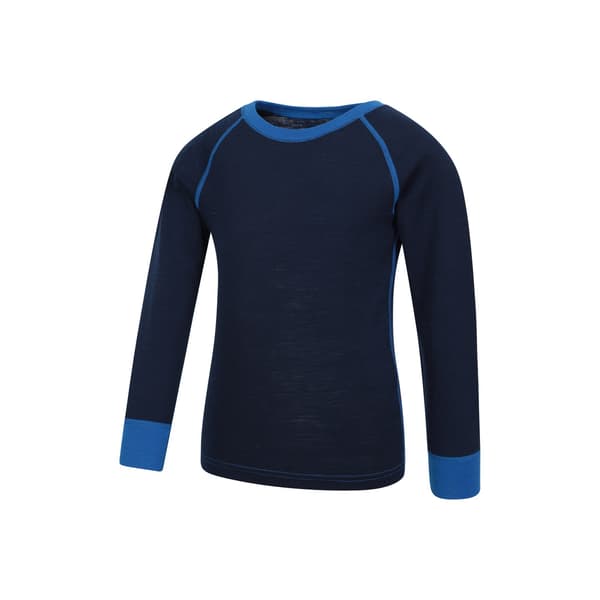 Mountain Warehouse Barn/Barn Merino II Rund Hals Baslager Blue 13 Years