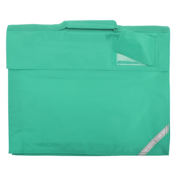 Quadra Junior Book Bag - 5 liter (2-pack) One Size Emerald Emerald One Size