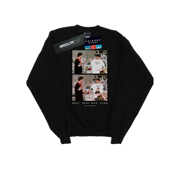 Friends Boys Best Best Man Ever Sweatshirt 7-8 år Svart Black 7-8 Years