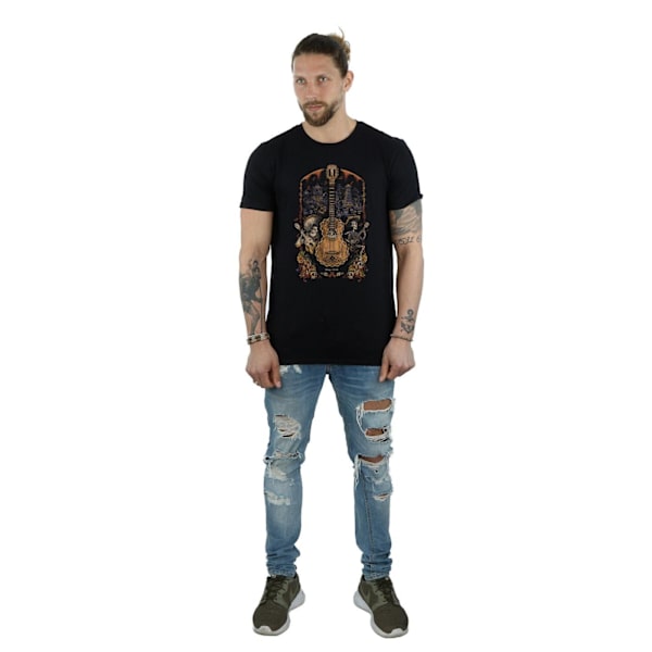 Disney Coco Gitarr Poster T-shirt M Svart Black M