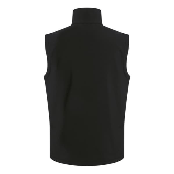 Regatta Professional Herr Softshell 2-lagers värmeväst XL Svart Black/Orange Pop XL