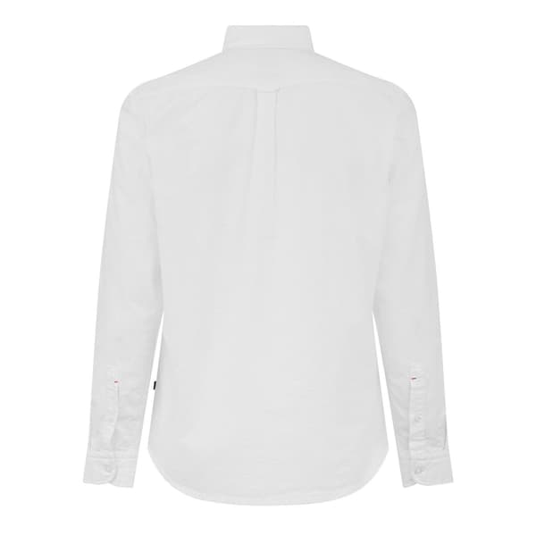 Boss Herrskjorta Rickert Oxford M Vit White M