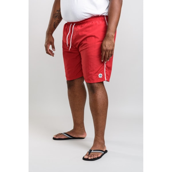 D555 Herr Yarrow Hellängd badshorts S Röd Red S