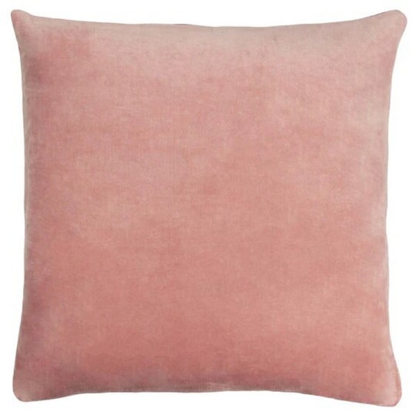 Furn Solo Velvet Square Cover One Size Rosa Pink One Size
