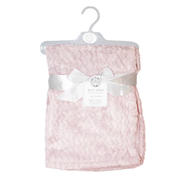 Snuggle Baby Unisex Baby Flanell Wrap Filt One Size Rosa Pink One Size