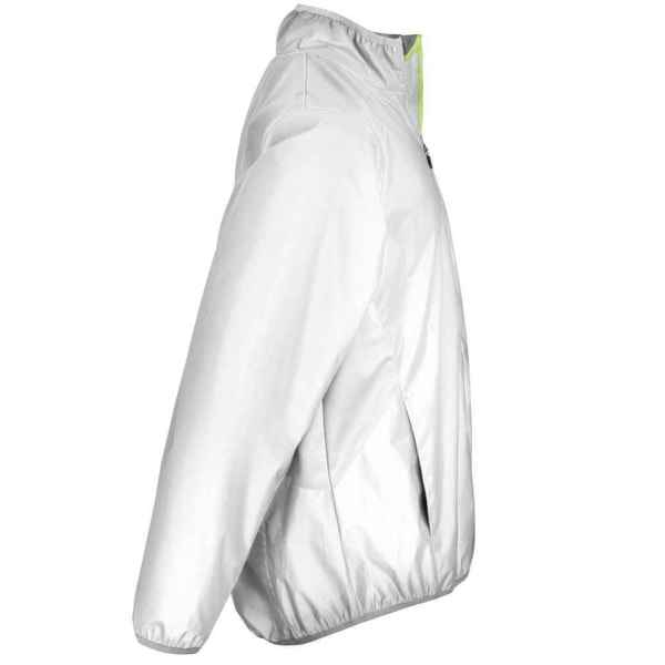 Spiro Mens Luxe Reflex Waterproof Jacket XXS Vit White XXS