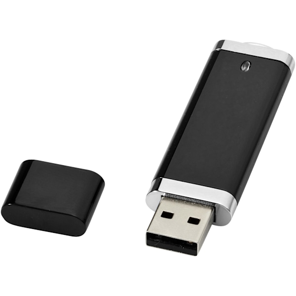 Bullet Flat USB-minne 4GB One Size Solid Black Solid Black One Size