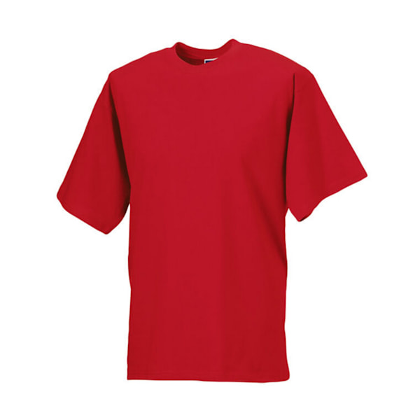 Russell Herr T-shirt med korta ärmar i ekologisk bomull XS Classic Red Classic Red XS