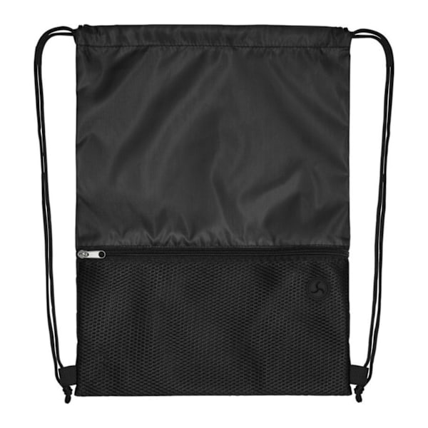 Bullet Oriole Mesh Dragkedja Väska En Storlek Solid Svart Solid Black One Size