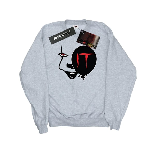 It Dam/Damer Pennywise Smile Sweatshirt L Heather Grey Heather Grey L