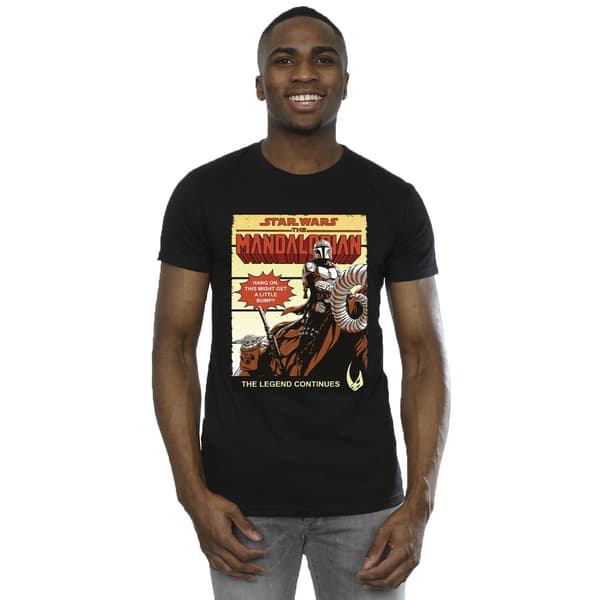 Star Wars The Mandalorian Herr Bumpy Ride T-Shirt S Svart Black S