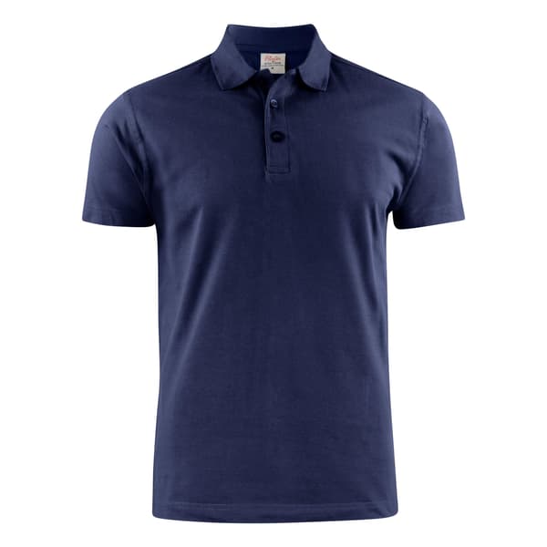 Printer Herr Surf Light RSX Melange Pikétröja S Mörkblå Dark Navy S