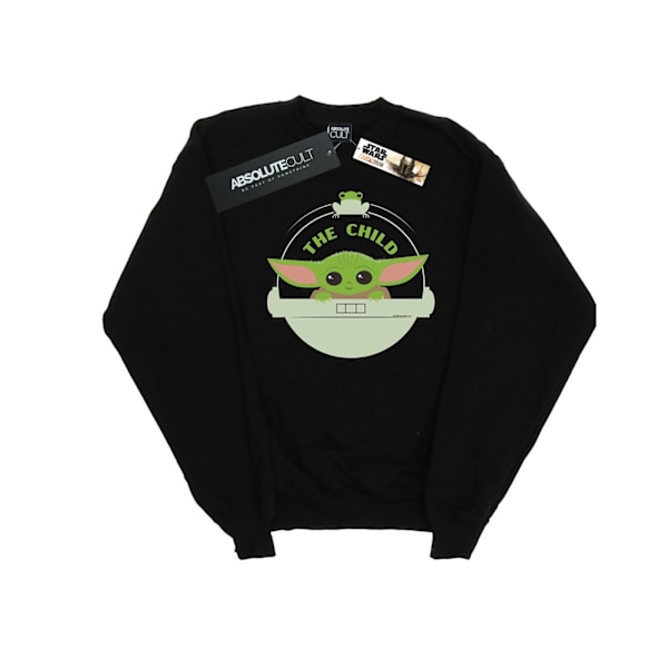 Star Wars Herr The Mandalorian The Child And Frog Sweatshirt 4X Black 4XL