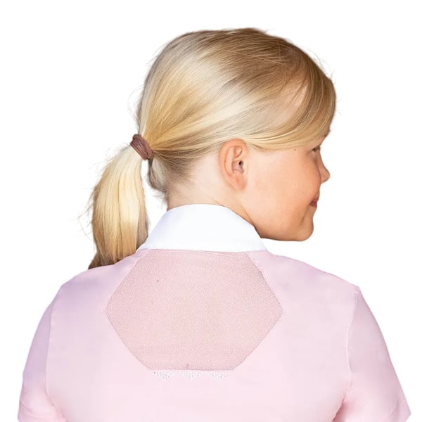 Coldstream Barn/Barn Next Generation Lanark Tävlingsskjorta 11- Blush Pink 11-12 Years