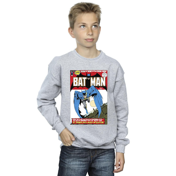 DC Comics Boys Running Batman Cover Sweatshirt 12-13 år Spor Sports Grey 12-13 Years