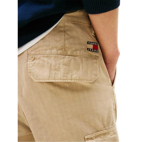 Tommy Jeans Herr Otis Relaxed Fit Cargo Shorts S Beige Beige S