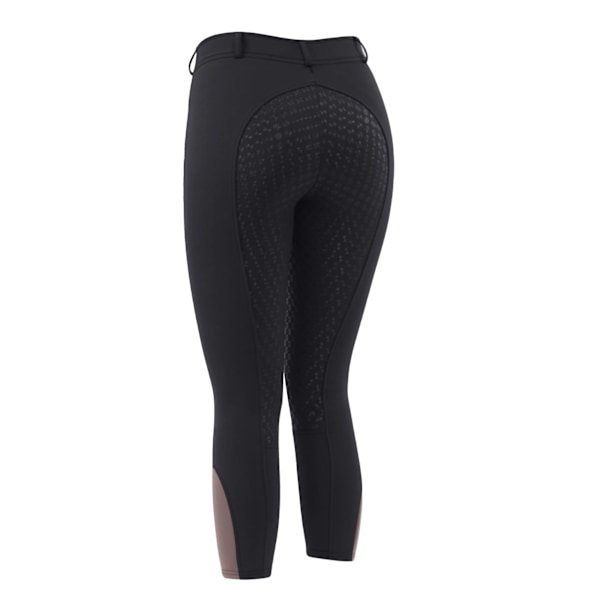Dublin Womens/Ladies Elite Gel Full Seat Breeches 28in Svart Black 28in