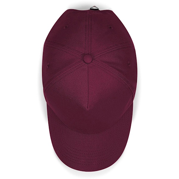 Beechfield Authentic 5-Panel Keps One Size Burgundy Burgundy One Size