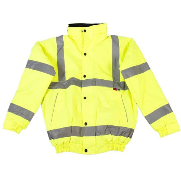 Warrior Memphis Hög Synlighet Bomberjacka / Säkerhetskläder / Dam Fluorescent Yellow XL