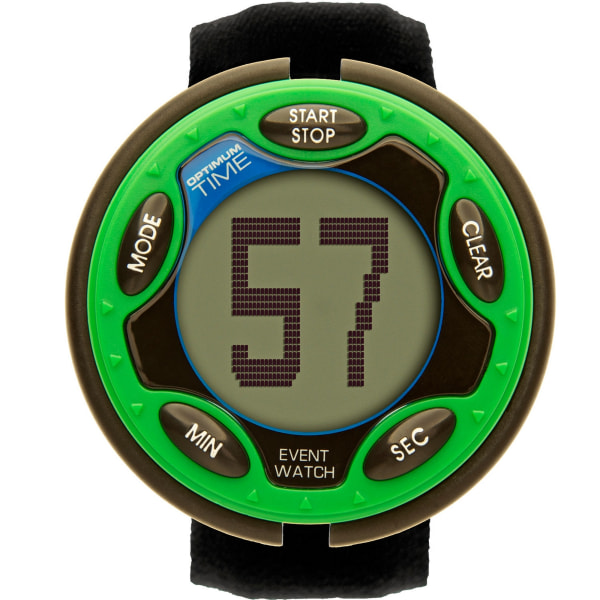 Optimum Time Rechargeable Event Watch One Size Grön Green One Size