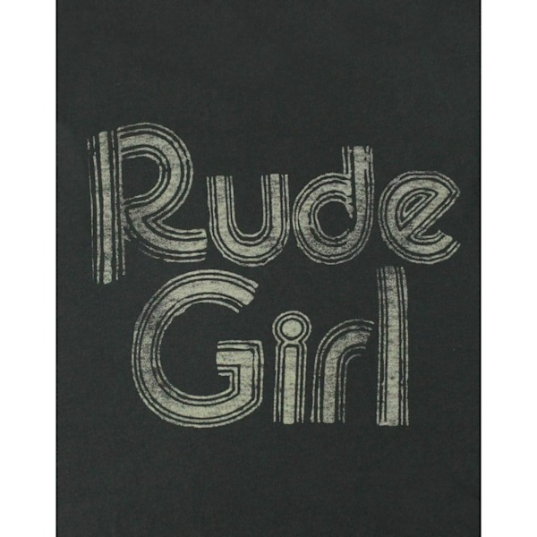 Junk Food Womens/Ladies Rude Girl Vest L Charcoal Charcoal L