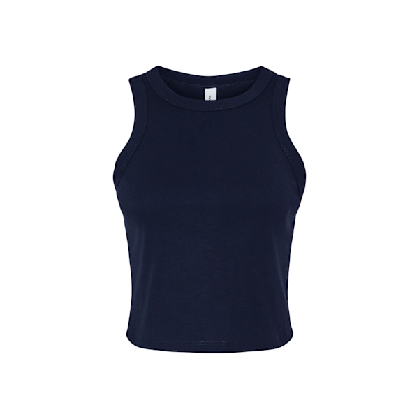 Bella + Canvas Dam/Damer Micro-Rib Racer Tank Top XL Solid Solid Navy XL