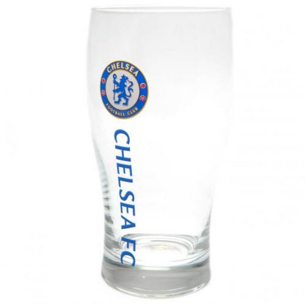 Chelsea FC Tulip Pint Glas One Size Clear Clear One Size
