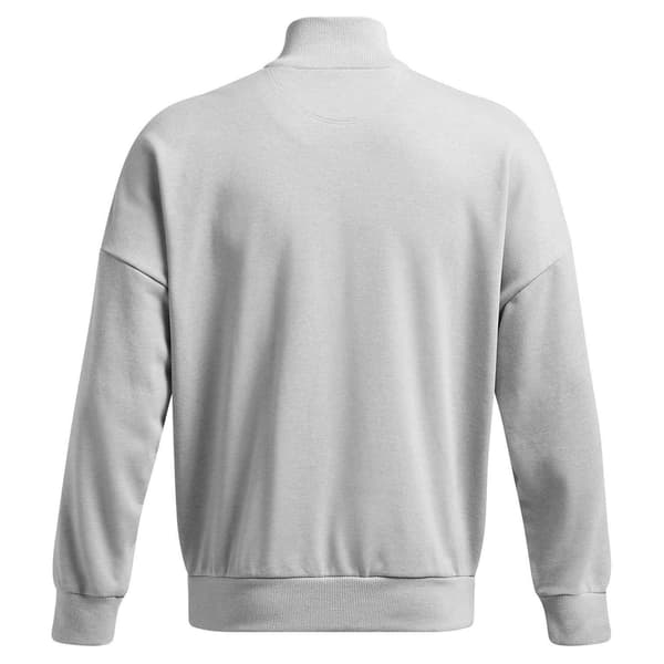Under Armour Herr Icon Quarter Zip Relaxed Fit Sweatshirt L Grå Grey L