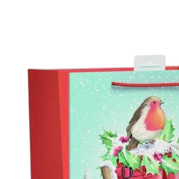 Giftmaker Robin Julklappspåse XL Röd/Grön Red/Green XL