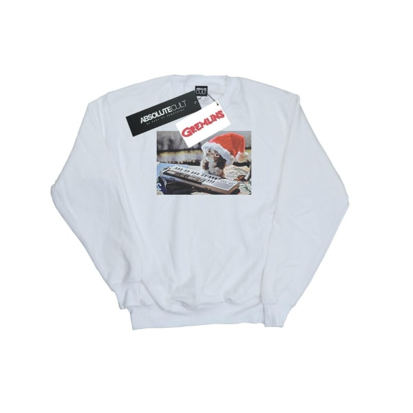 Gremlins Mens Mogwai Christmas Hat Sweatshirt XL Vit White XL