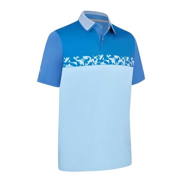 Callaway Herr Emea Regular Kortärmad Pikétröja L Galaxy Blå Galaxy Blue L