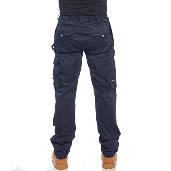 Portwest Herr Slate Holster Arbetsbyxor XL R Marinblå Navy XL R