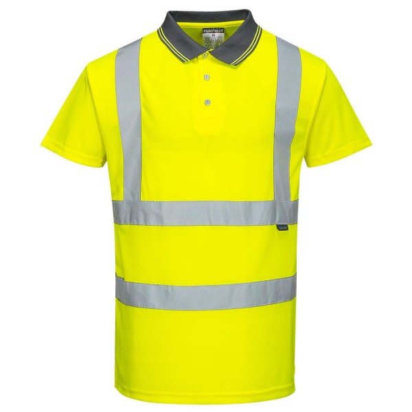 Portwest Hi-Vis Poloskjorta för män S Gul Yellow S
