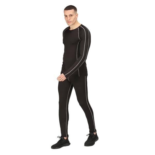 Regatta Professional Långärmad Baslager Tröja Herr M Svart Black M