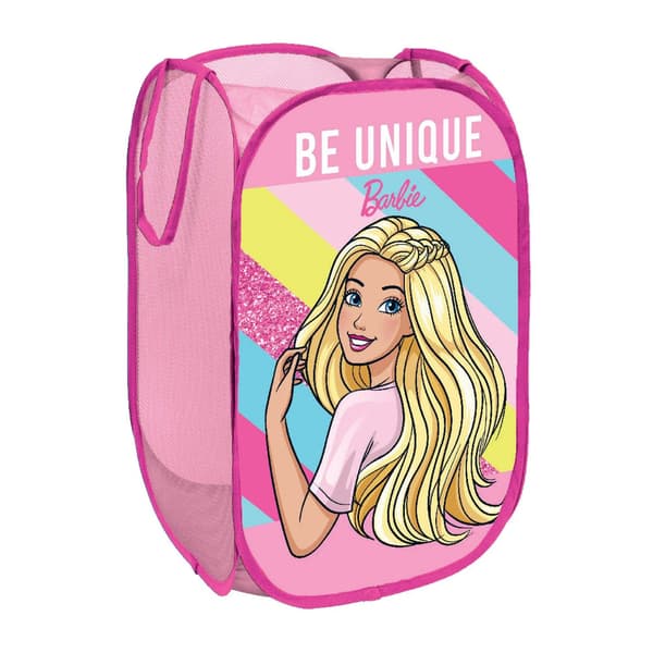 Barbie Pop Up Tvättkorg One Size Rosa Pink One Size