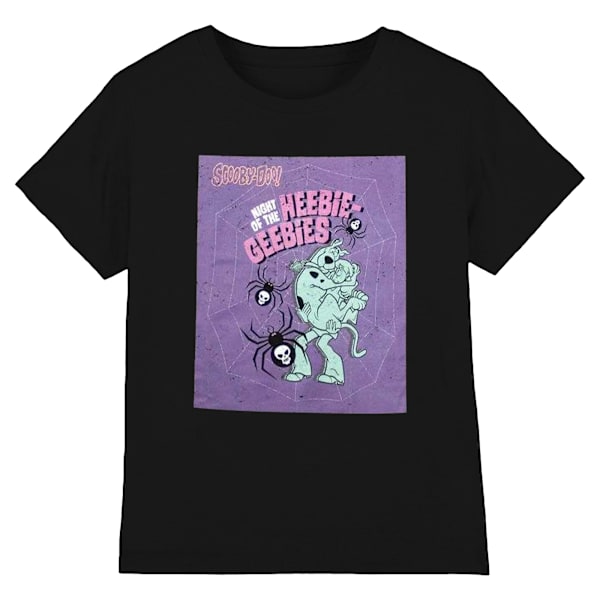 Scooby Doo Unisex Heebie-Geebies T-shirt M Svart Black M
