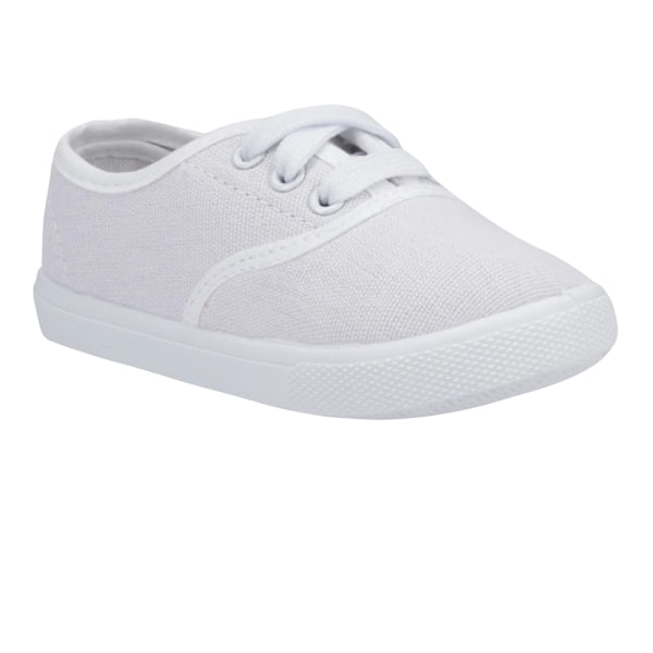 Mirak 204/ASG14 Unisex Barn Plimsolls med Snörning / Pojkar/Flickor White 11 UK Junior