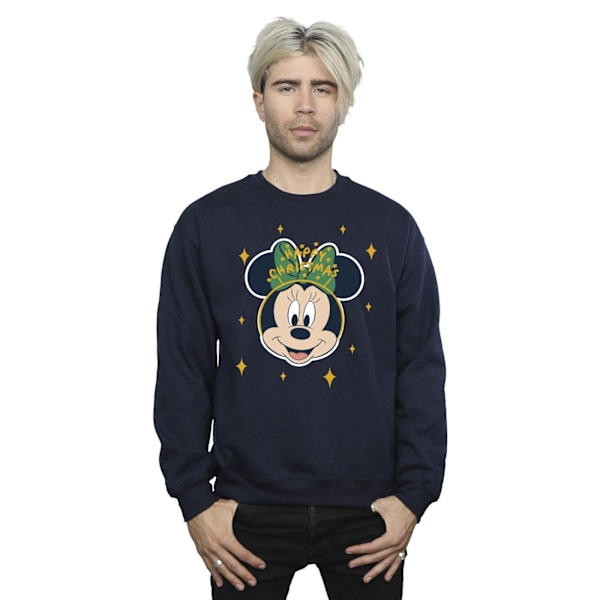 Disney Herr Minnie Mouse Happy Christmas Sweatshirt XL Sports G Sports Grey XL