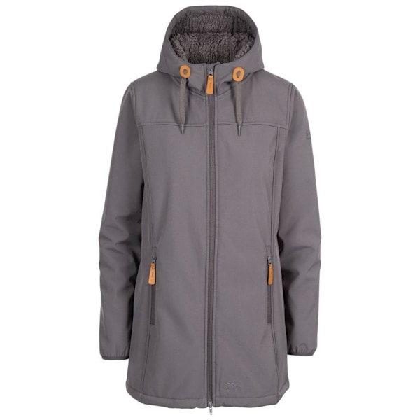 Trespass Womens/Ladies Kristen Längre Vattentät Jacka med Huva Carbon XL