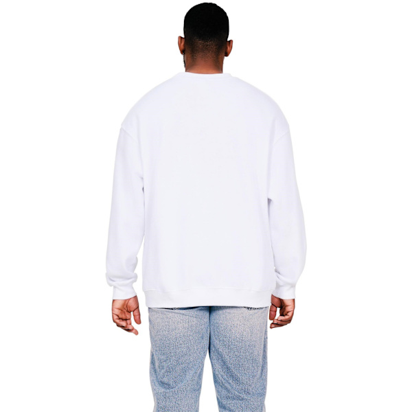 Casual Classics Herr Ringspun Bomull Förlängd Halsringning Oversize White L