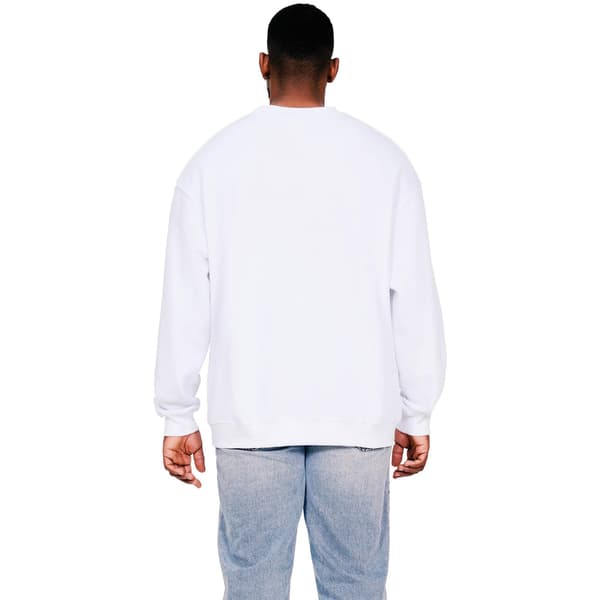 Casual Classics Herr Ringspun Bomull Förlängd Halsringning Oversize White M