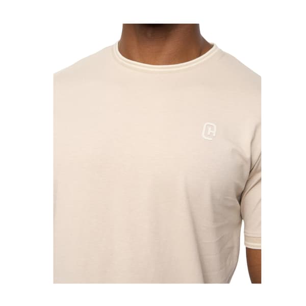 Crosshatch Herr Preece T-shirt M Ljus Sten Light Stone M