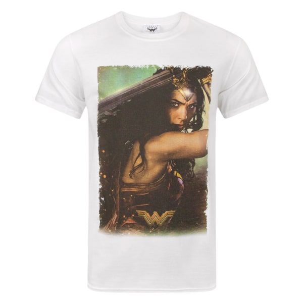 DC Comics Wonder Woman Herr Poster T-shirt XL Vit White XL