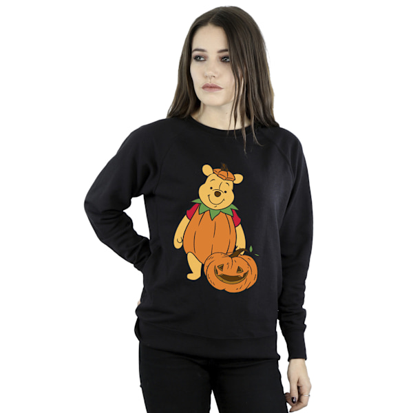 Nalle Puh Dam/Dam Halloween Tröja med Pumpamotiv 5XL Black 5XL